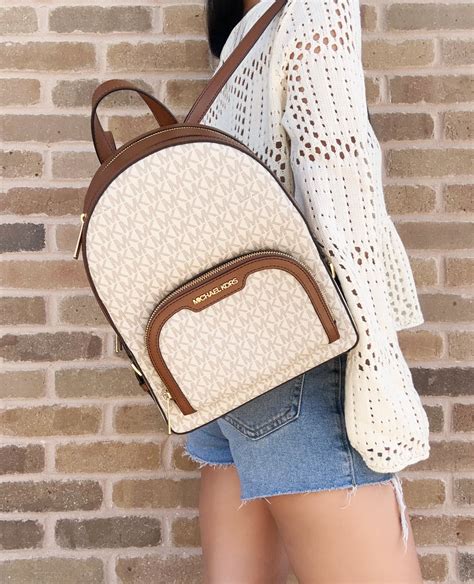 michael kors vanilla backpack|michael kors backpack purse clearance.